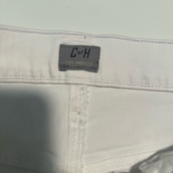 citizens of humanity fleetwood high rise flare white jeans - Picture 6 of 10